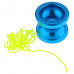 Magic YOYO T6 Rainbow Alloy Aluminum Professional Yo-Yo + String Blue