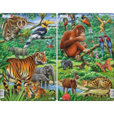Larsen midi puzzle 30 db-os Ázsiai dzsungel H21